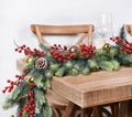 6 feet artificial christmas pine garland clearance, winter, main product view