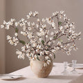 yxzzwl 4pcs 36" fake magnolia champaca silk flower, main product view