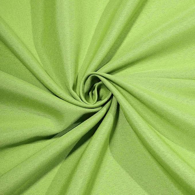 Efavormart 70" Lime Green Square Polyester Tablecloth for Dining Table, Wedding, Party, Event, Banquet, Restaurant Decoration