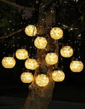 partphoner solar lights outdoor waterproof 12-pack, solar powered, main product view