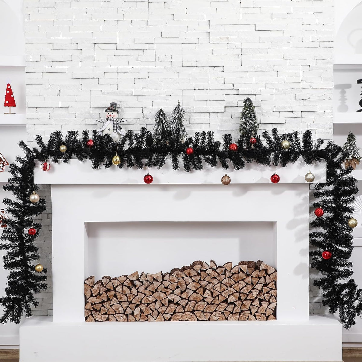 13.2 ft canadian pine artificial christmas garland with, main product view
