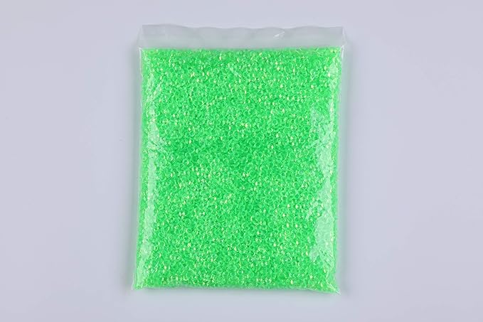 10000 pcs/Pack Wedding Table Scatter Confetti Crystals Acrylic Diamonds Vase Fillers 4.5 mm Rhinestones for Wedding, Bridal Shower, Vase Beads Decorations (Grass Green)