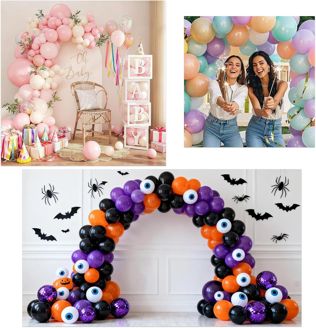 balloon arch stand kit 9ft &5.6ft,heavy duty base on a desk or shelf