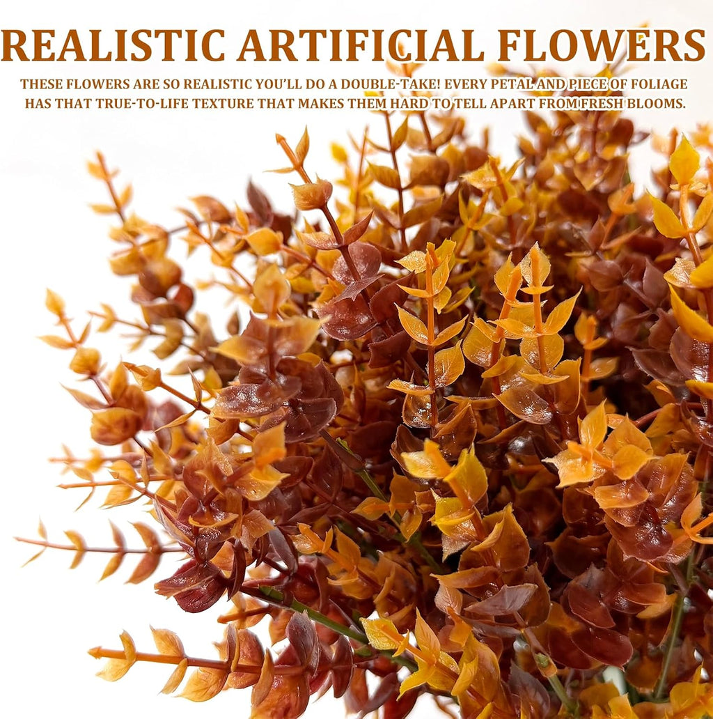 12 bundles artificial fall flowers for outdoors fall, view 9