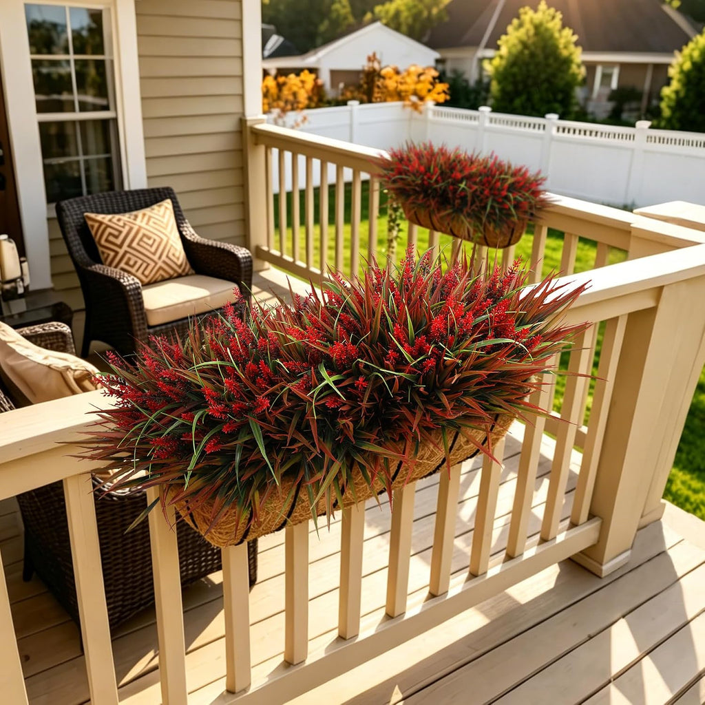 fake plants with artificial lavender flower for outdoor showing dimensions