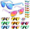 GKTZ Kids Sunglasses Party Favors - Boys Girls Valentines Day Gifts, Neon Sunglasses with UV 400 Protection for Kids Classroom Favors Birthday Goodie Bags Stuffers - 16 Packs