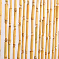 36inch x 79inch natural wood and bamboo beaded, main product view