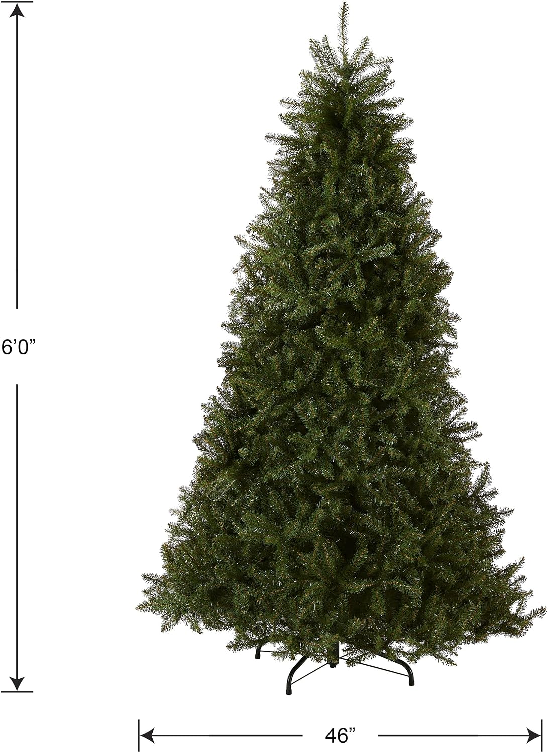 national tree company 6ft unlit dunhill fir artificial, package contents
