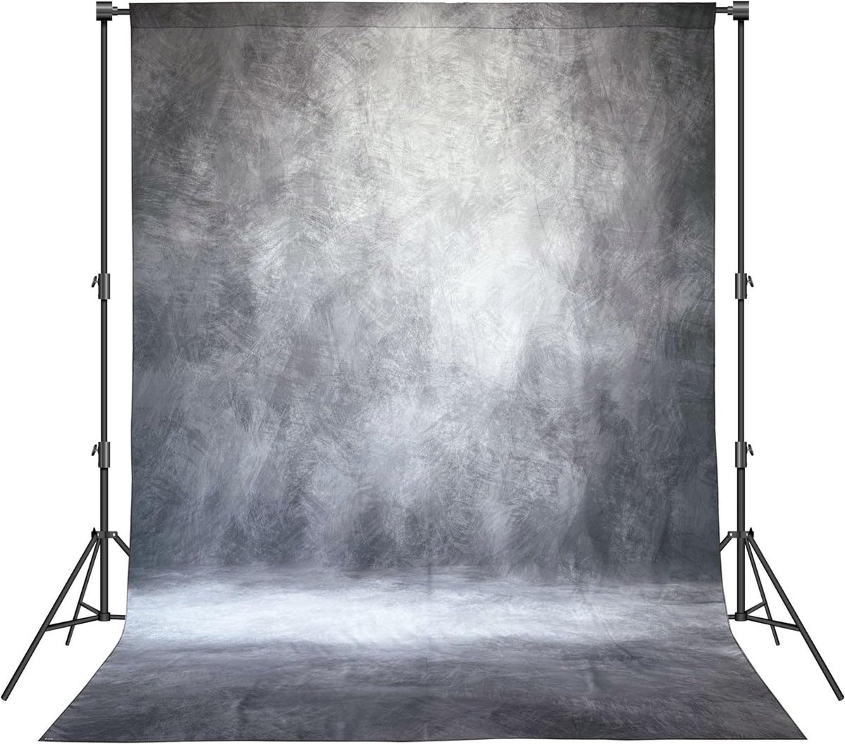 Abstract Photography Backdrop for Photoshoot 8x10ft,Grey,No Stand