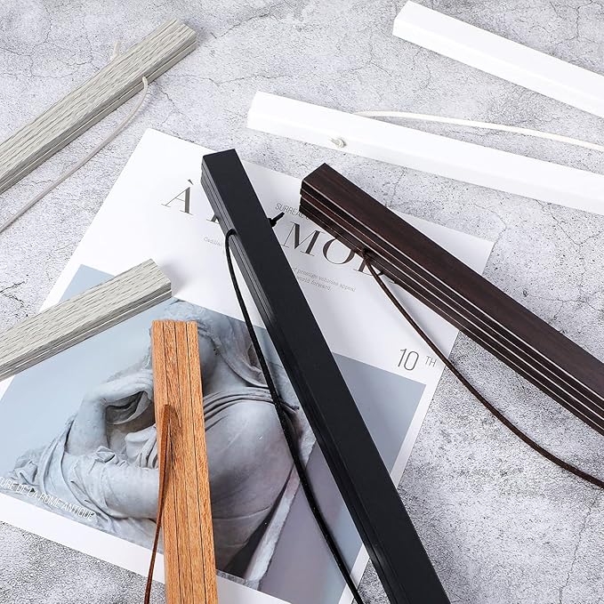 10x14 10x15 10x13 Poster Frame, Magnetic Light Wood Frame Hanger for Photo Picutre Canvas Artwork Art Print Wall Hanging (1 Pack, 10")