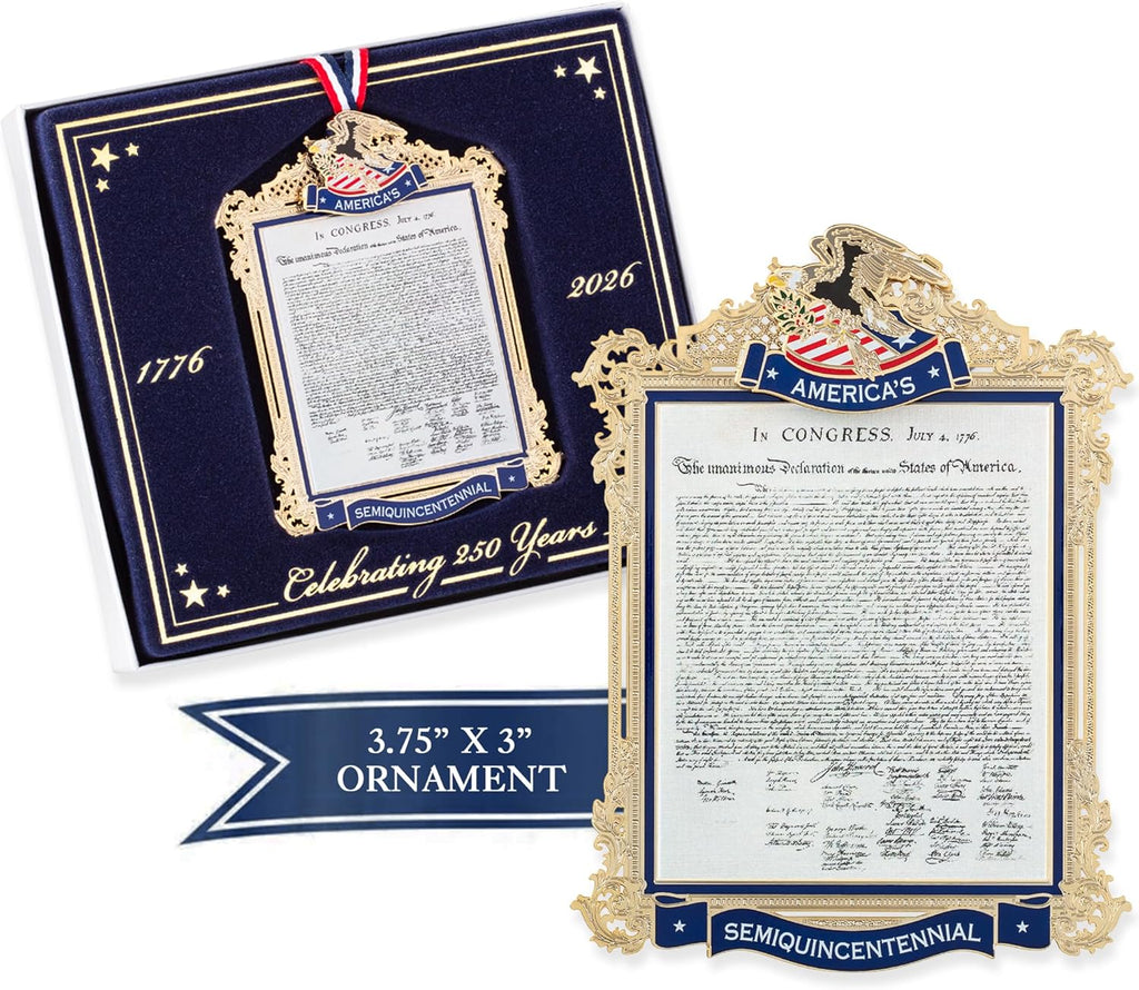Official Commemorative Ornament of America’s 250th Anniversary | 2026 White House Christmas Collection