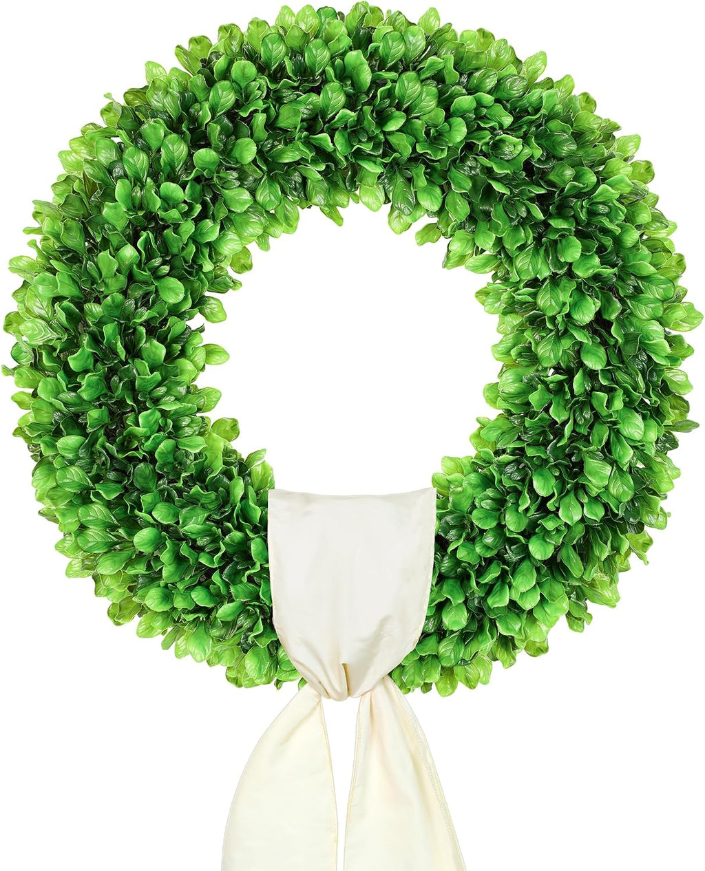 ddhs 23 inch large boxwood wreath for front, main product view
