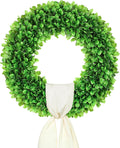 ddhs 23 inch large boxwood wreath for front, main product view