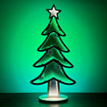 christmas tree infinity mirror light with stand, main product view
