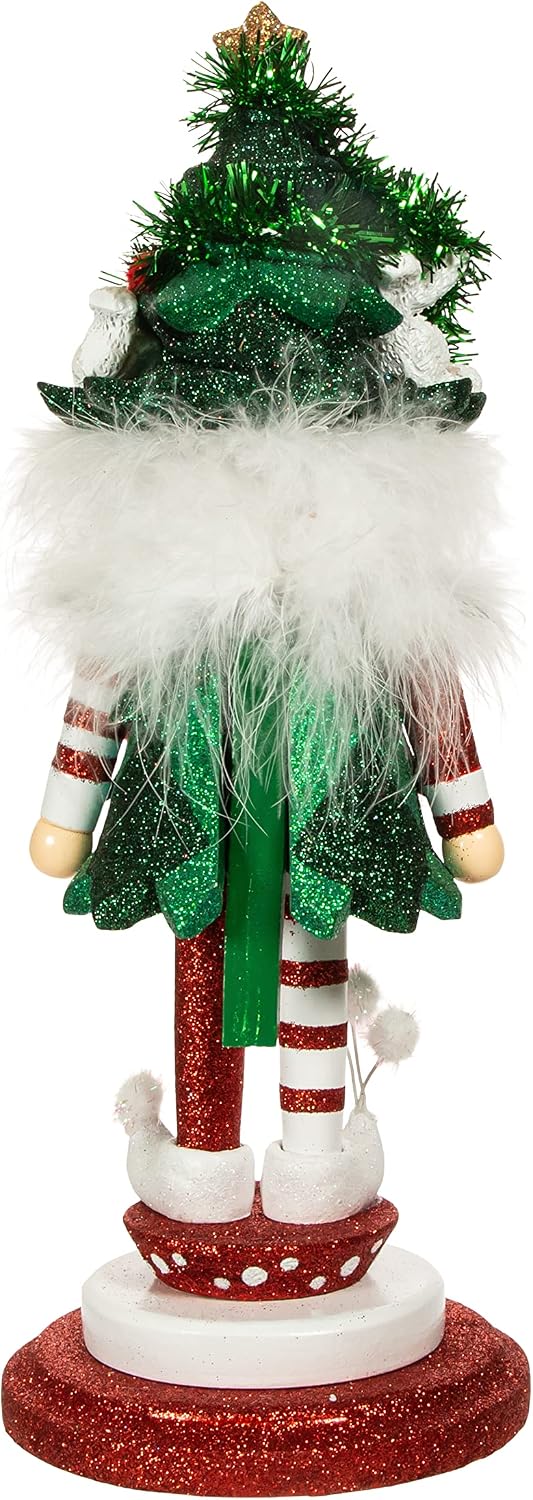 14-inch hollywood cats in tree hat nutcracker, main product view