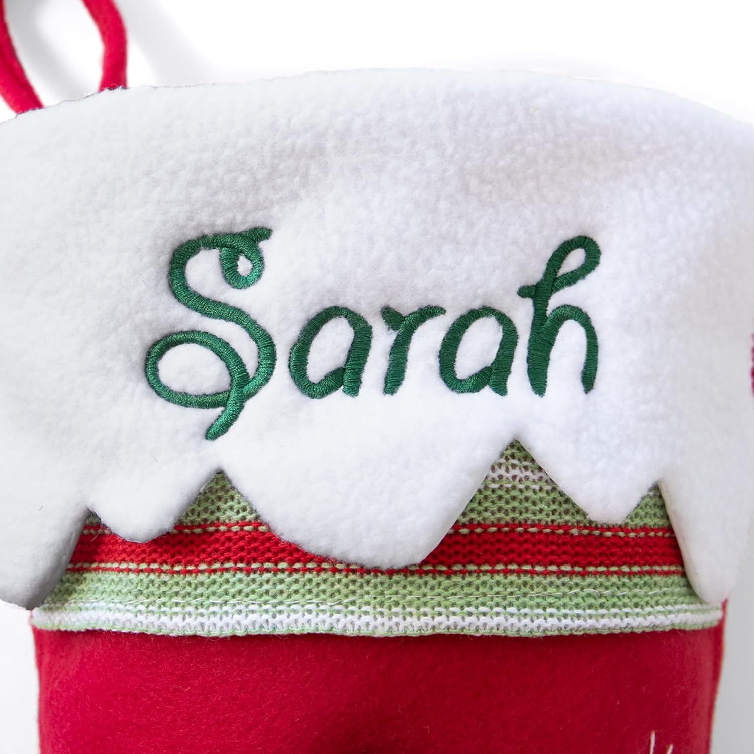 Let's Make Memories Personalized Christmas Stocking for Cat - Snow Cap - 3D Plush Character - Embroidered Name - Christmas Decor - Holiday Décor - Customized Stockings for Family - Dog