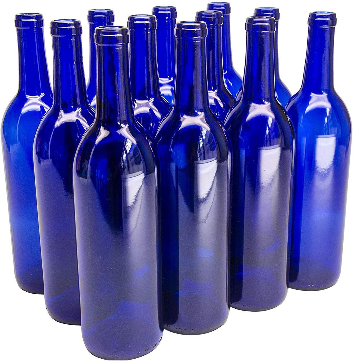 Home Brew Ohio Cobalt 750ml Bordeaux Bottles Case of 12