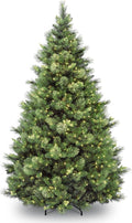 national tree company 6.5ft pre-lit carolina pine artificial, main product view