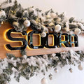 Custom Led Business Backlit Signage, Customizable 3d Laser Cut Metal Business Logo Sign For Wall, Personalized Illuminated Backlit Reverse Channel Sign For Company Office Salon Storefront Studio Cafe