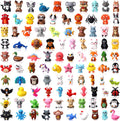 watersay 100 pcs animals 3d silicone focal beads, main product view
