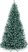 best choice products 7.5ft pre-lit blue spruce christmas, main product view