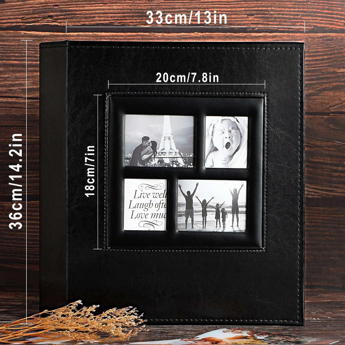 Ywlake Photo Album 4x6 1000 Pockets Photos, Extra Large Capacity Family Weddi...