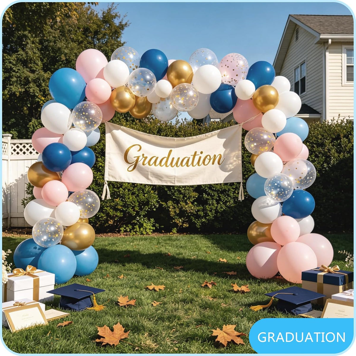 balloon arch kit for wedding decoration 8.2ft & on a desk or shelf