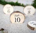 Wooden Table Numbers, 1-10 Wedding Table Numbers, Table Numbers 1-10 Perfect for Centerpiece, Wedding Reception, Decoration, Party, Anniversary
