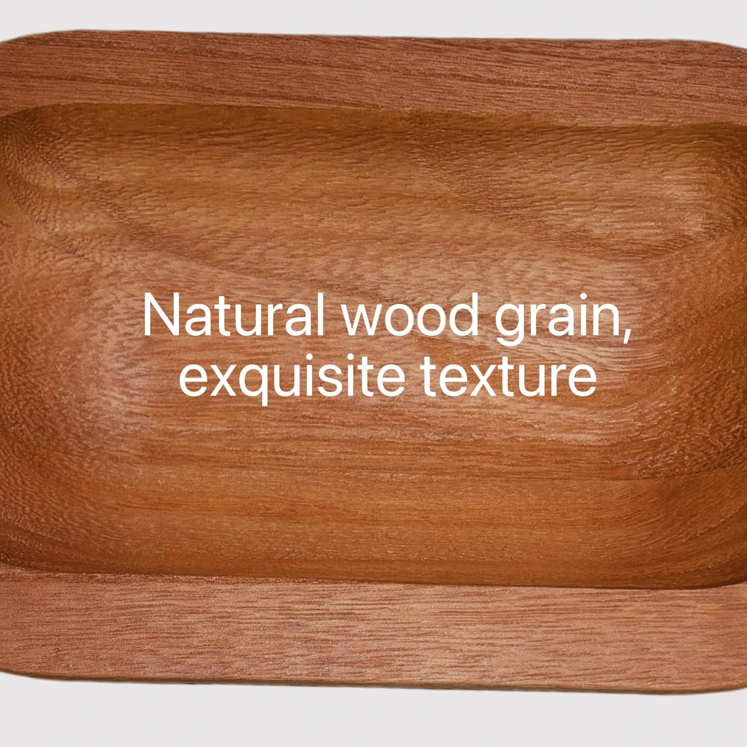 3 Pack 9.7in 20oz Wooden Dough Bowls for Candle Making Rustic Wooden Bowl Lightweight Candle Holder Empty Decorative Bowl (wicks included)