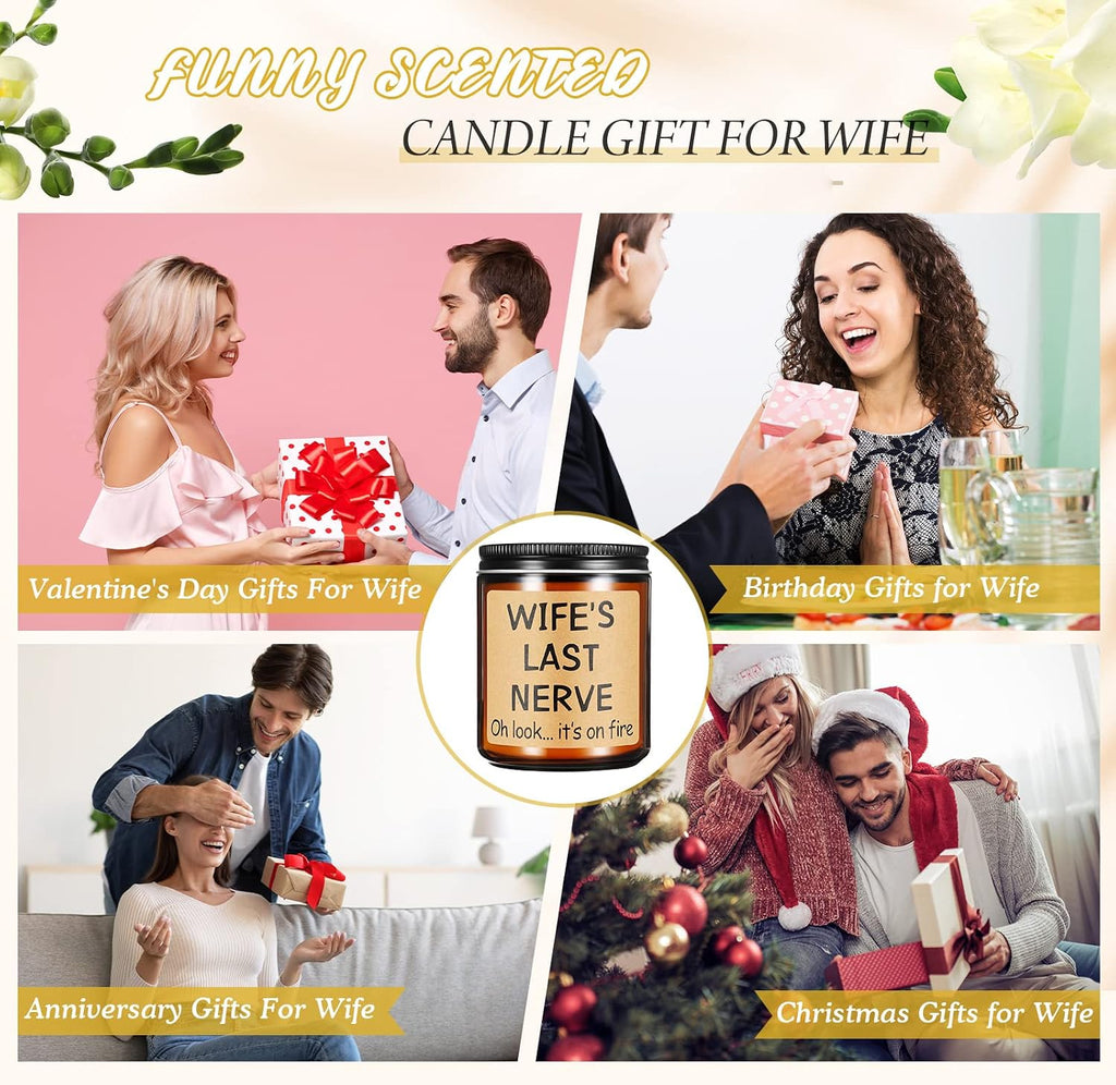 Gifts for Wife from Husband,Valentine Gift for Wife,Christmas Gifts for Wife,Funny Birthday Gifts for Wife,Anniversary Romantic Best Wife Gifts(Wife Gifts)