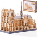robotime 3d wooden puzzles for adults, scale 1:, main product view