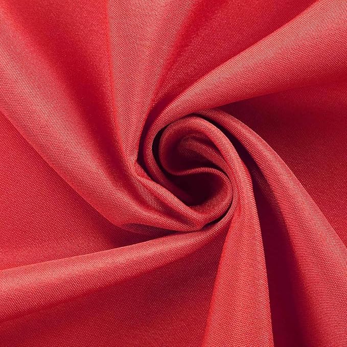 Efavormart 70" Square Linens RED Wholesale Linens Polyester Square Linen Tablecloth for Wedding Banquet Party Restaurant