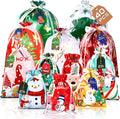 sunnino 40pcs christmas drawstring gift bags with tags, main product view