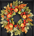 fall wreaths for front door 26 inch autumn, main product view