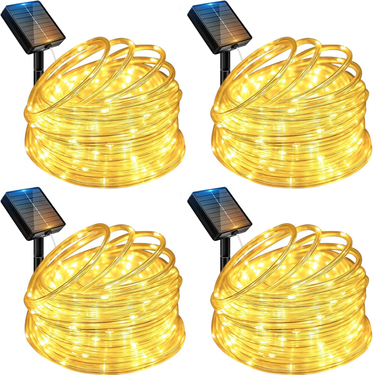 btfarm solar rope lights, 120led 46ft string lights, main product view