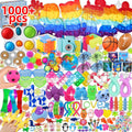 1000 Pcs Party Favors for Kids, Fidget Toys Bulk, Birthday Gift Toys, Fidgets Stocking Stuffers, Treasure Box Birthday Party, Goodie Bag Stuffers, Carnival Prizes, Pinata Filler Stuffers for Classroom