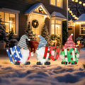 mumtop lighted christmas gnome yard stakes for outdoor, main product view
