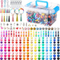 hotop 342 pcs silicone beads for keychain making, main product view