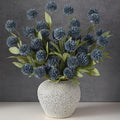 27"artificial pompon mum silk flower stems for vase, main product view