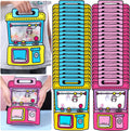 Yeyeplum 40 Pcs Goodie Bags Stuffers for Kids Birthday Goodie Bags Cartoon Snack Candy Treat Party Favor Plastic Gift Handbags Bulk with Handle for Back to School Supplies(12 x 8.8 Inch,Game Style)
