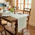 Table Runners 107 Inches,Waterproof Boho Table Runner with Tassel Fringe,Table Runner for Party Coffee Table