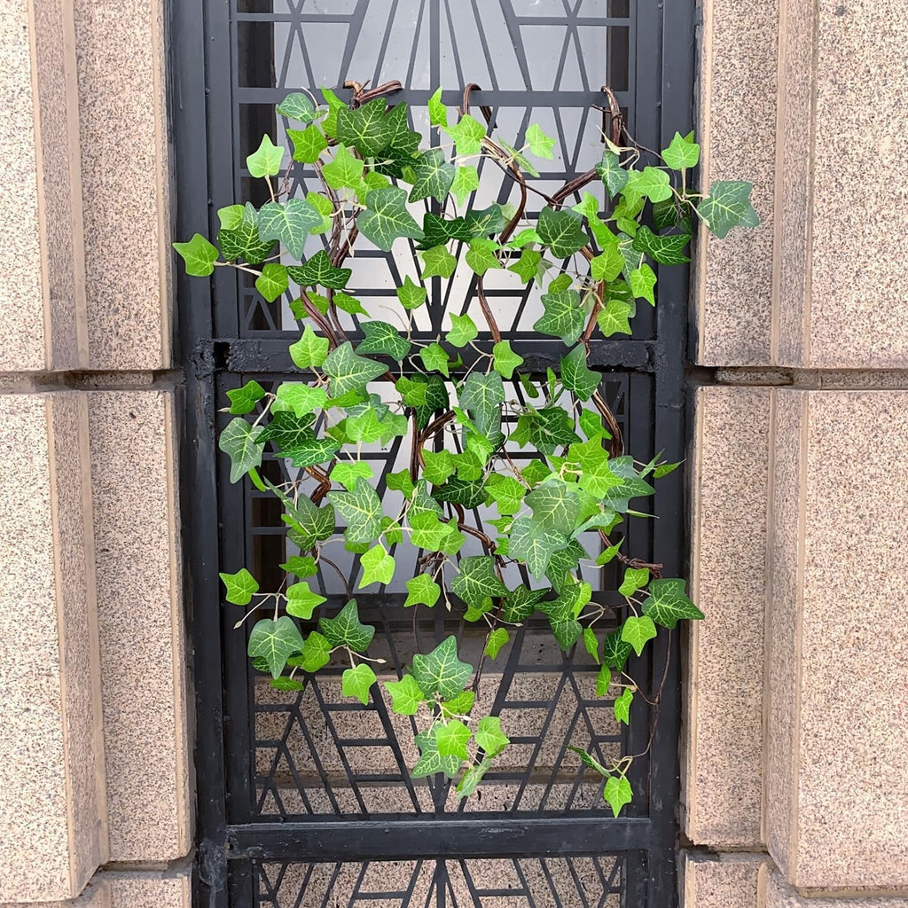 artificial rattan tree vines with creeper leaves climbing, package contents