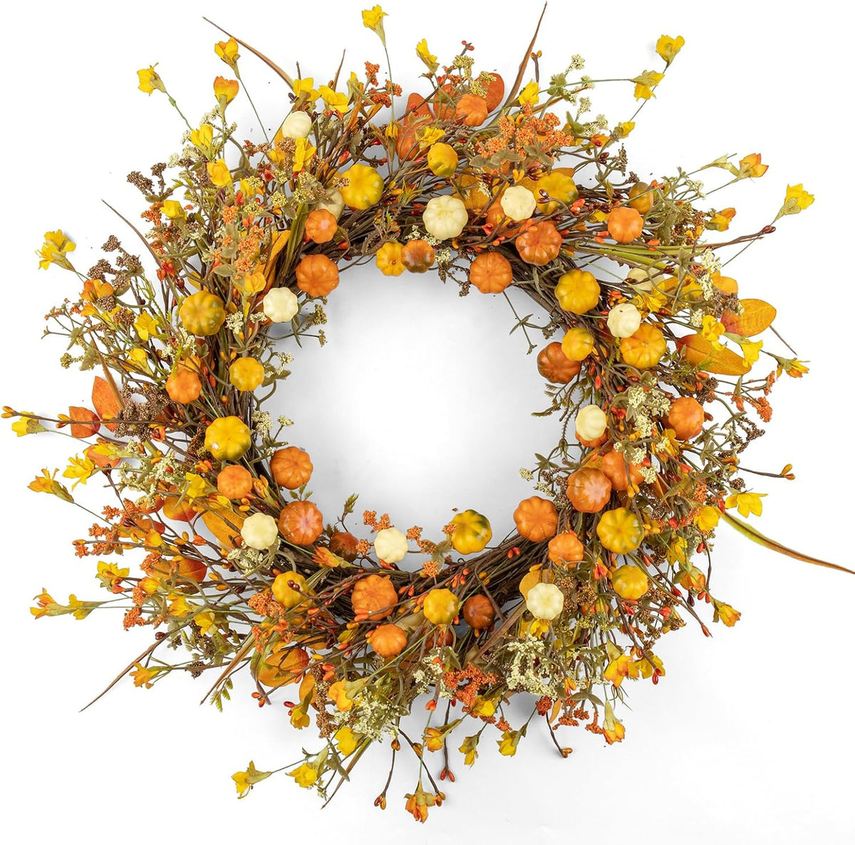 24 inches fall wreath fall wreaths for front, main product view