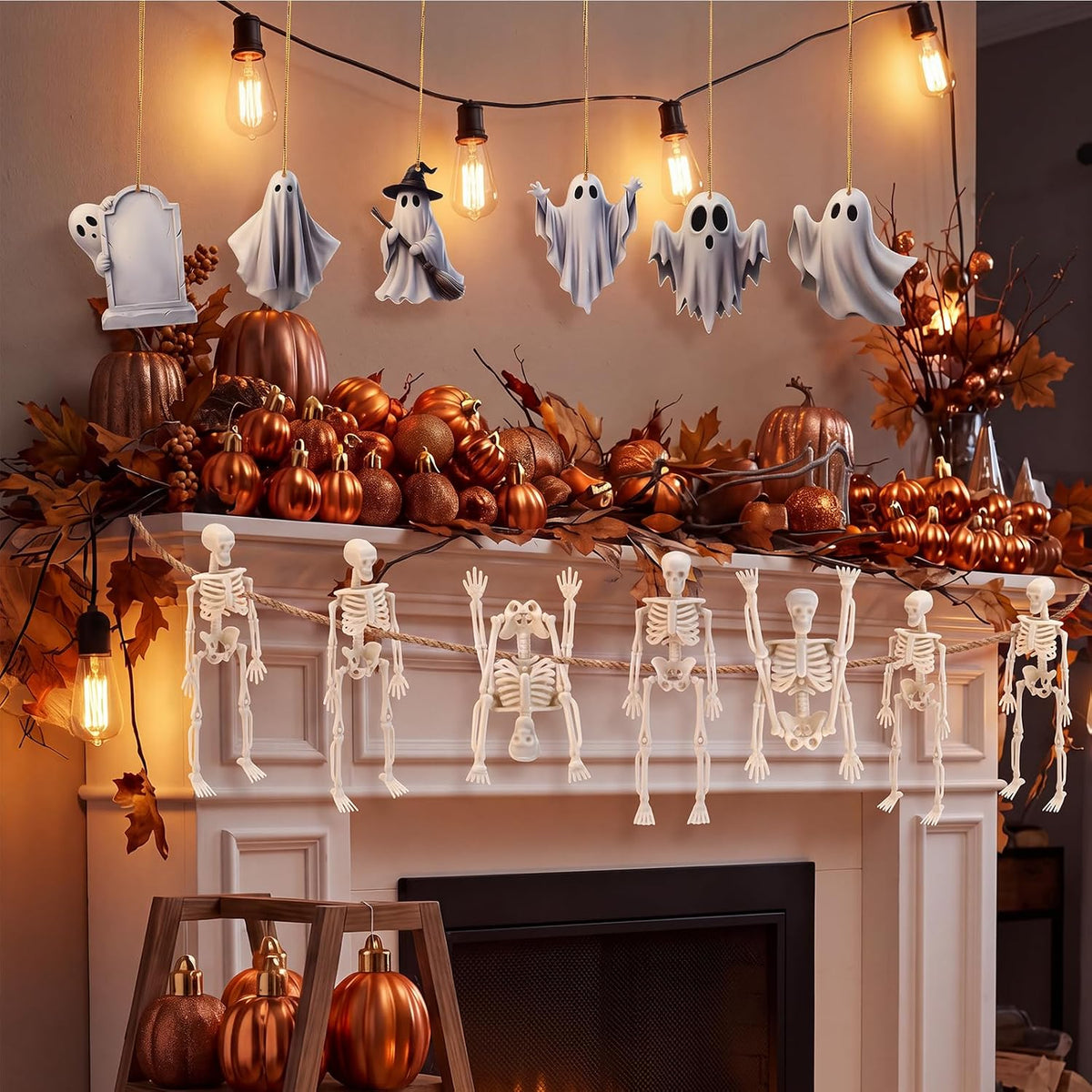 Vinsot 72 Pcs Halloween Ornament for Tree Halloween Decorations Indoor
