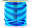 Mandala Crafts 14 Gauge Anodized Aluminum Craft Wire for Jewelry Making - 60 FT Colored Flexible Bondi Blue Wire - Bendable for Bonsai Armature Crafting Sculpting