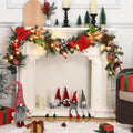 garvee 6 ft pre-lit christmas garland with 20, main product view
