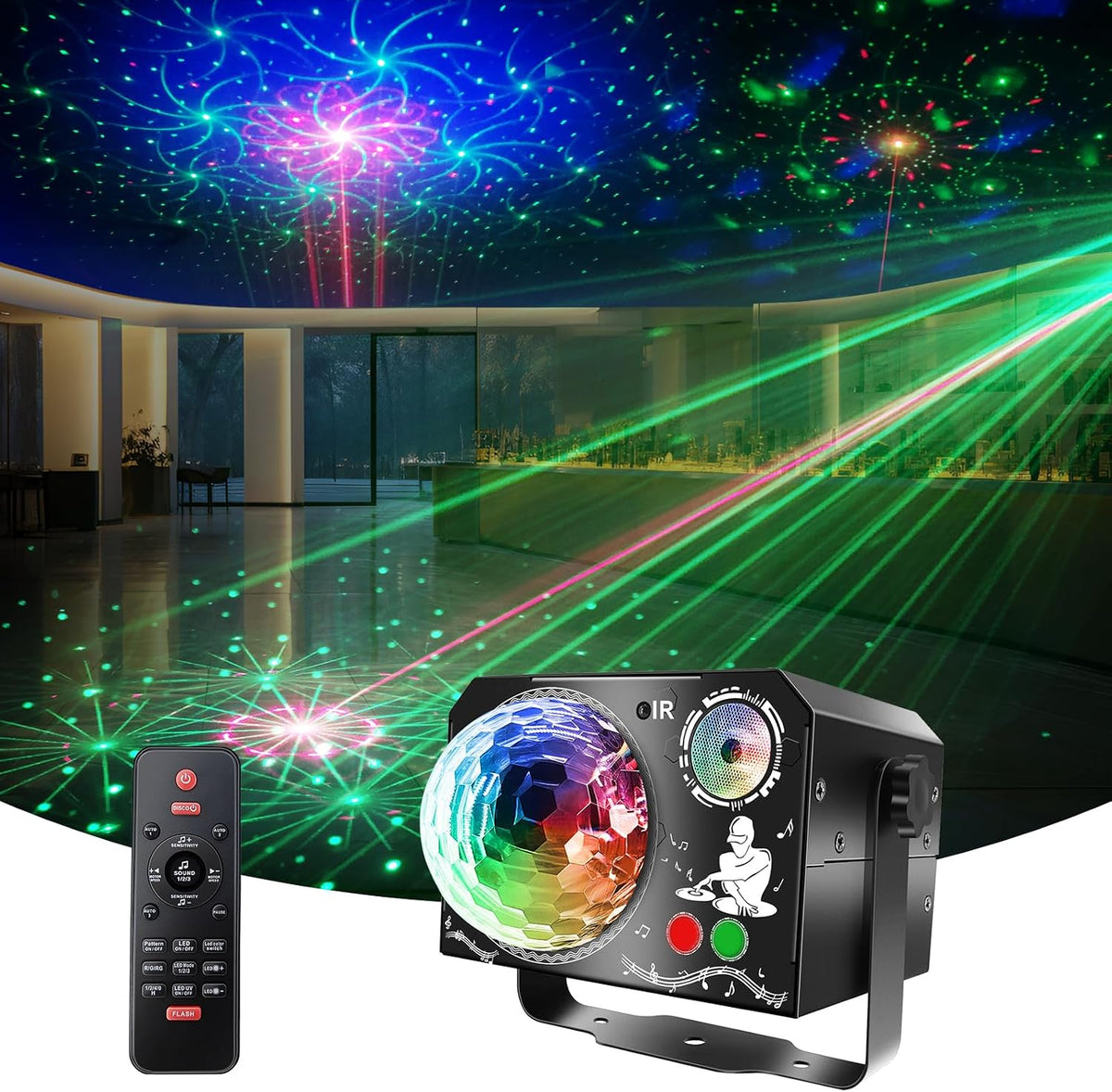 Disco Ball Party Lights Indoor, Dj Lights Disco Ball