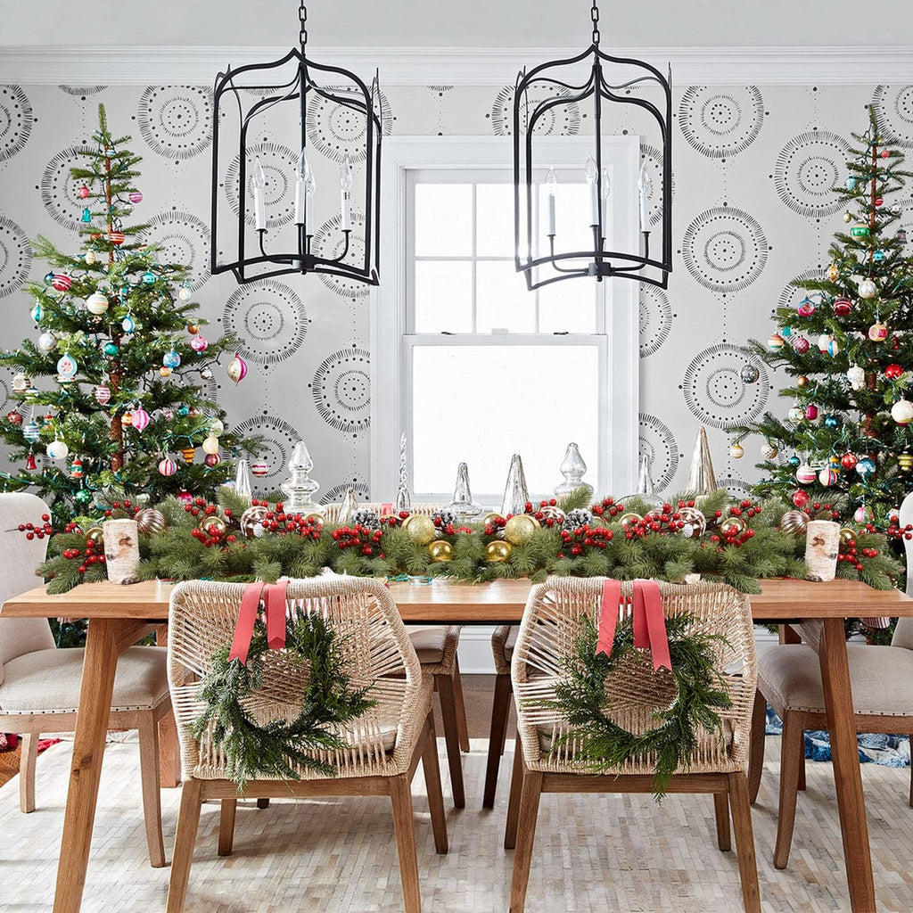 6ft christmas garland, artificial pine garland holiday decor, package contents