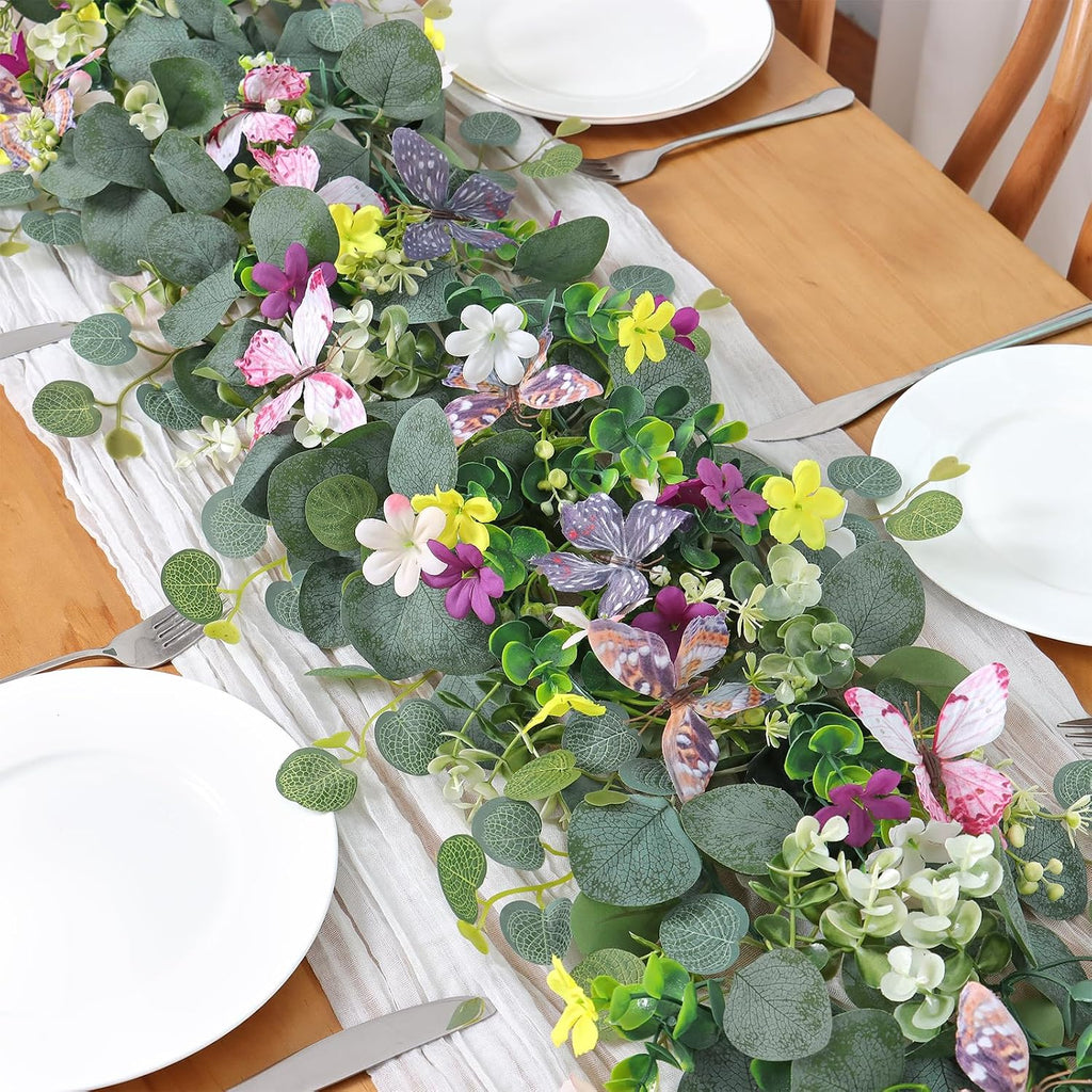 flower garland artificial daisy garlands floral vines 3d, package contents