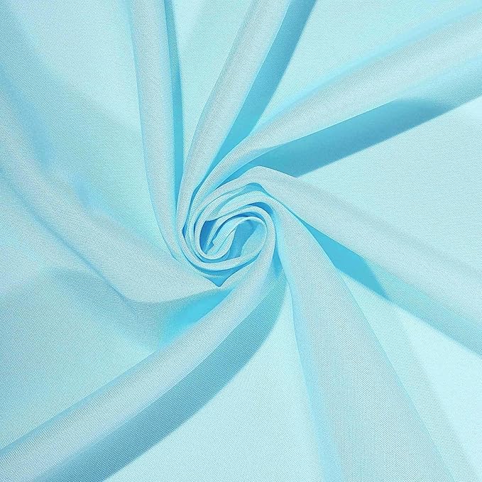 Efavormart 70" Premium Square Polyester Tablecloth for Wedding Kitchen Dining Events - Blue